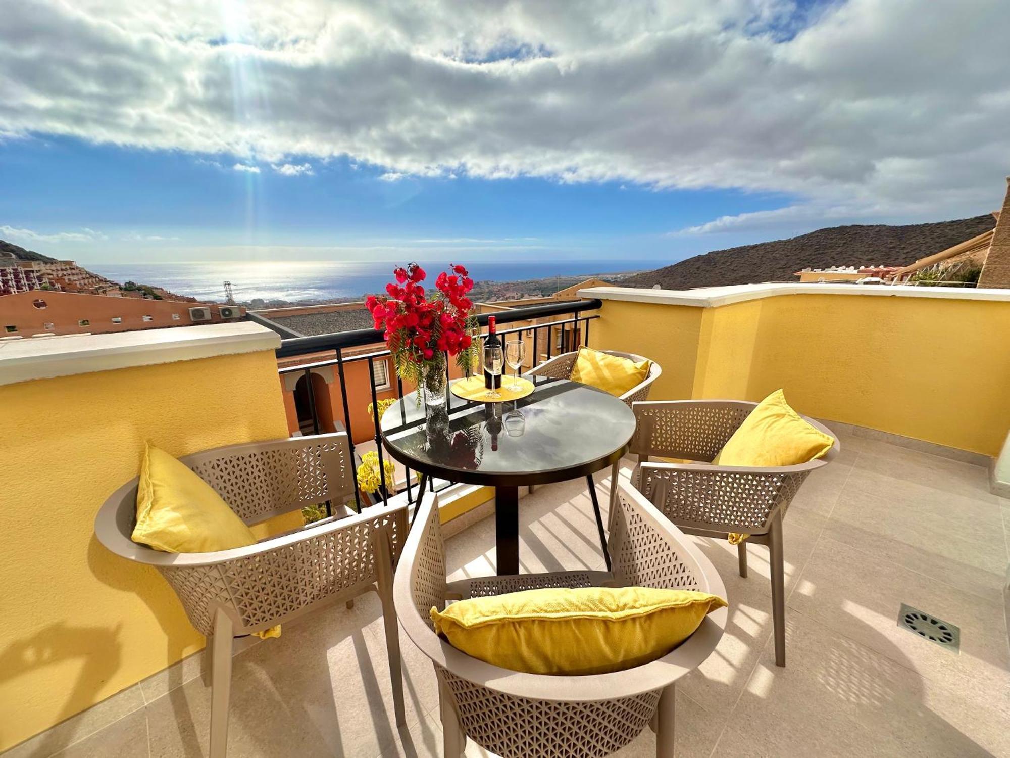 Sunshine Apartment With Sea Viev Costa Adeje  Exterior foto